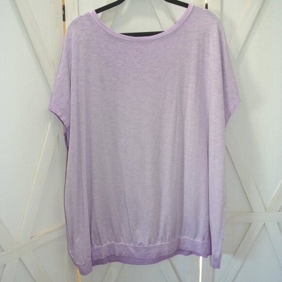 Torrid Moon Phase Relaxed Fit Super Soft Slub Crew Neck Dolman Banded Foil Tee - Picture 6 of 8